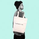 事務的なエコバッグ　今、買い物しています。