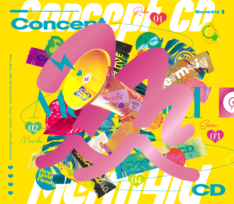 Merm4id Concept CD「Get out!」【CD+ライブBlu-ray】