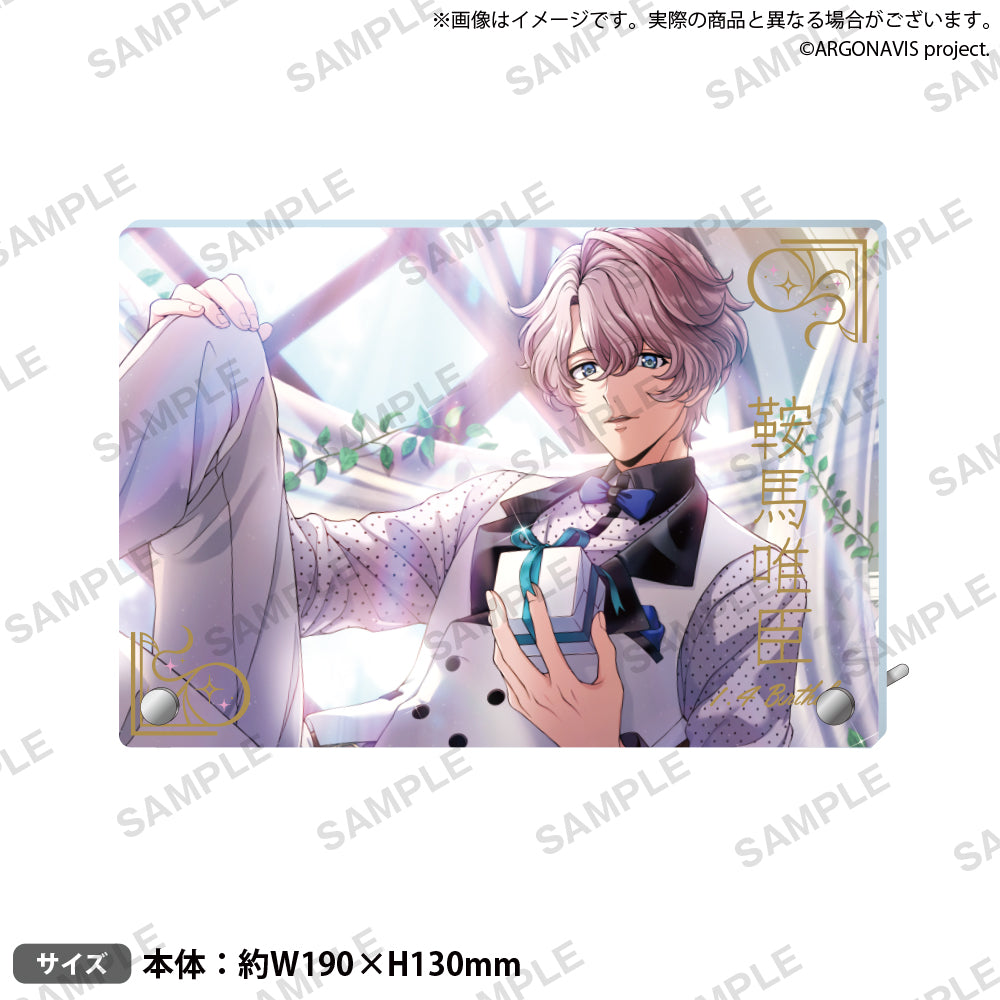 アルゴナビス εpsilonφ 鞍馬唯臣 直筆サイン from ARGONAVIS（フロム アルゴナビス）公式 on X: 