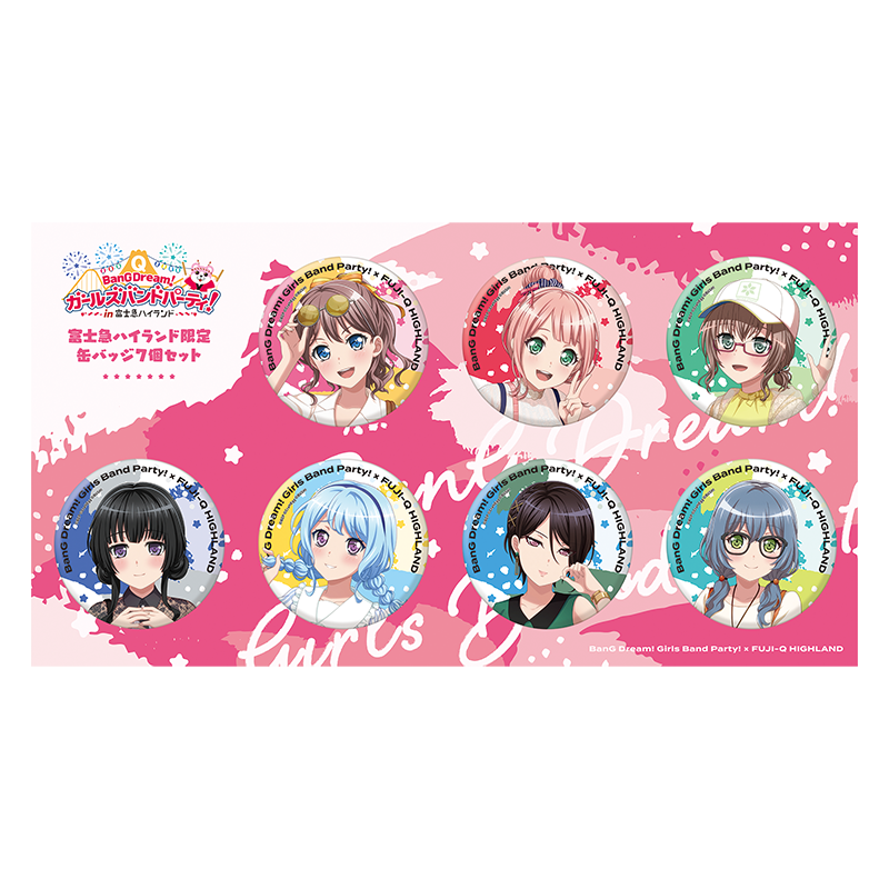 BanG Dream! ガールズバンドパーティ! in 富士急ハイランド2022 缶 BanG Dream! ガールズバンドパーティ! in 富士急ハイランド2022 缶
