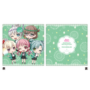 バンドリ！ ガールズバンドパーティ！ in 富士急ハイランド2022 スクエアクッション　Pastel＊Palettes（ミニキャラ）