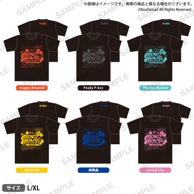 D4DJ D4 FES. LIVE -Party Time- Tシャツ Photon Maiden XLサイズ