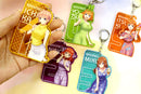 五等分の花嫁∬　トレーディングアクリルキーホルダー 2021 Summer Vacation! ver. 【PACK】