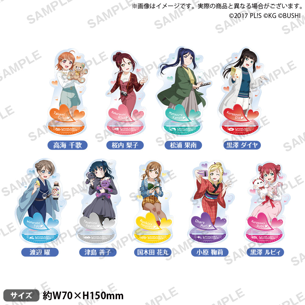 ラブライブ！スクールアイドルフェスティバル アクリルスタンド Aqours