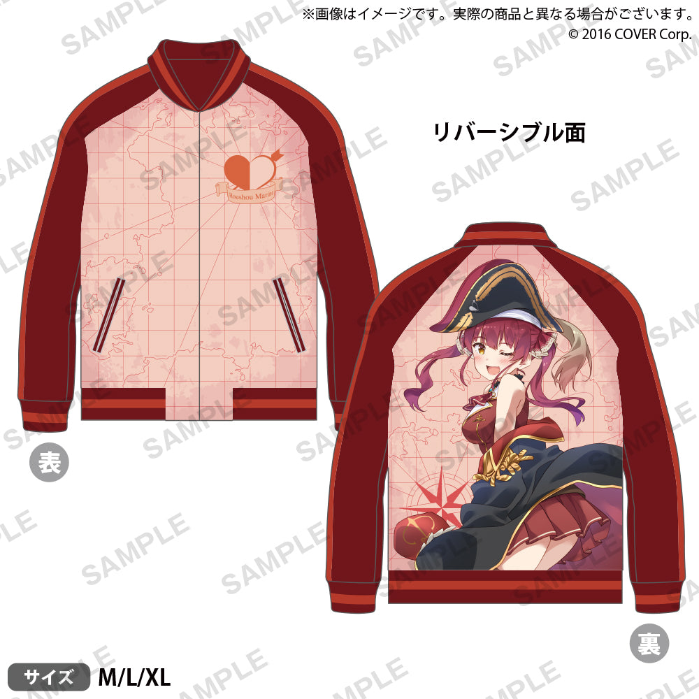 ホロライブ 武士刺繍スカジャン 宝鐘マリン Lサイズ