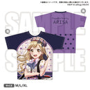「Astral Harmony」 フルカラーTシャツ 市ヶ谷有咲 Mサイズ