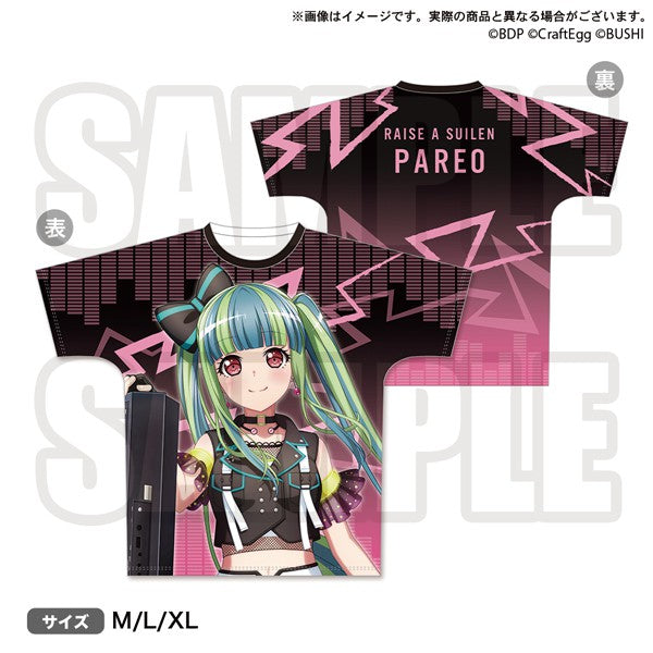 Rausch und/and Craziness Ⅱ」 フルカラーTシャツ パレオ XLサイズ