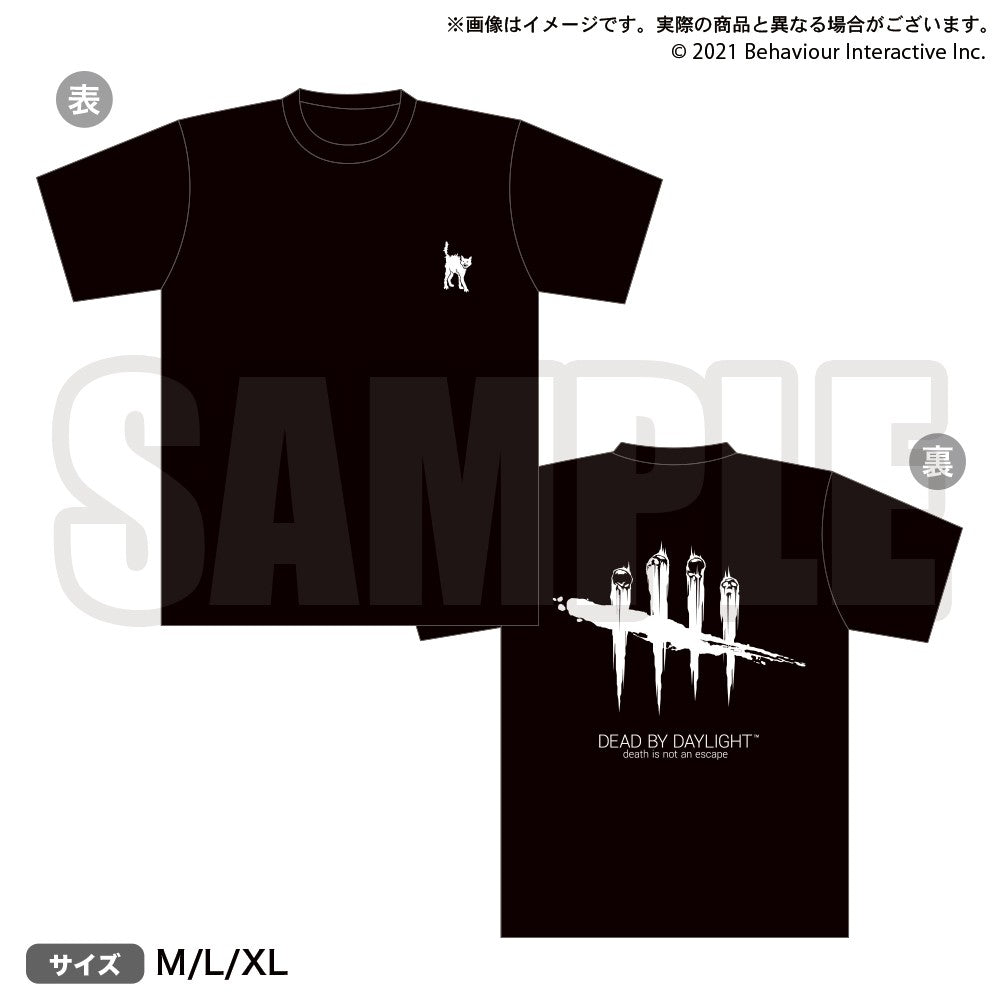Dead by Daylight　凍て付く背筋　Tシャツ　XL Dead by Daylight 凍り付く背筋Tシャツ XL