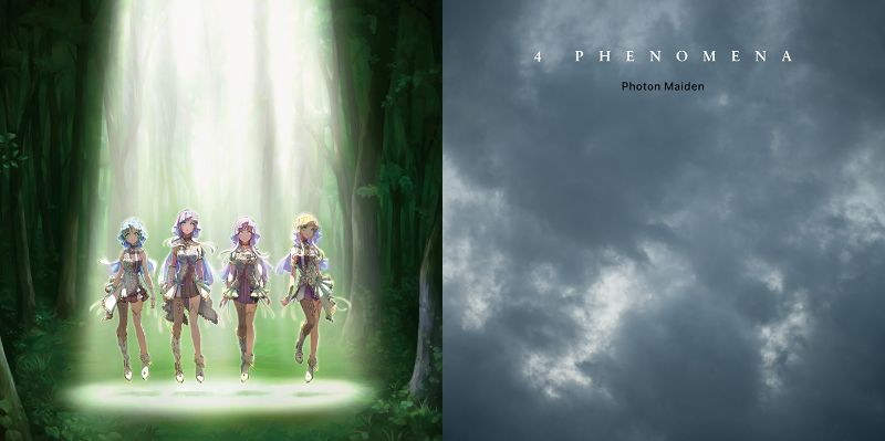 【同時購入セット】Photon Maiden 1st Album「4 phenomena」【A ver.】+【B ver.】