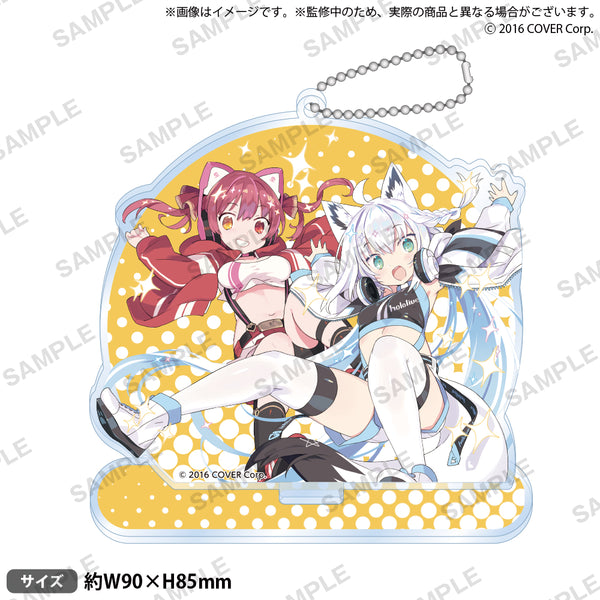 ホロライブ　となりで応援!　アクリルスタンドキーホルダー　5点 ホロライブ Hoshimatic Project となりで応援 アクリルスタンド